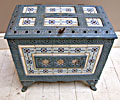 Old French Enamel Stove